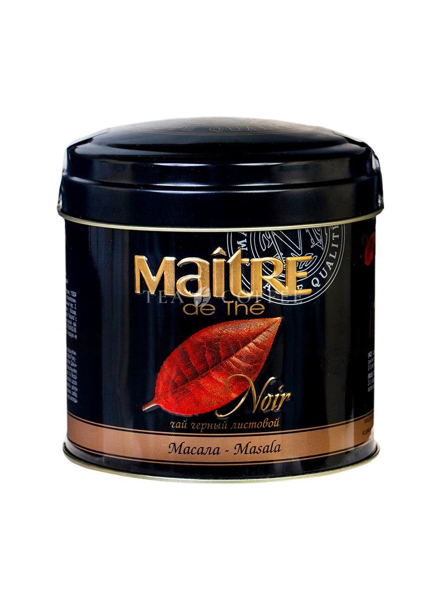 Чай Maitre Масала черный 100 гр ж.б.