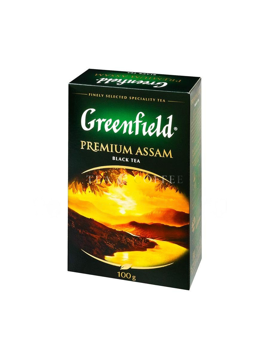 Чай Greenfield Premium Assam черный 100 гр
