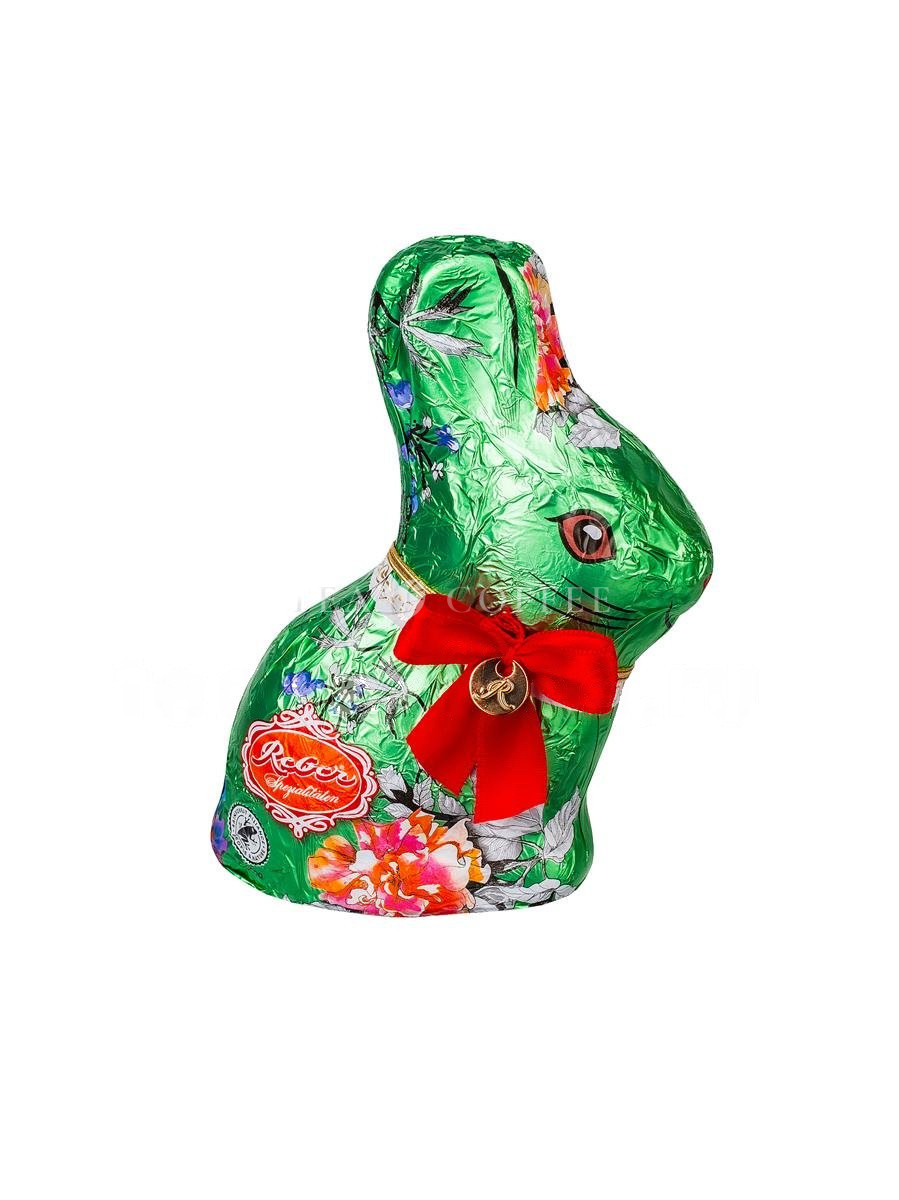 Reber Easter Bunny Молочный шоколад Пасхальный заяц 110 гр (красный бант)