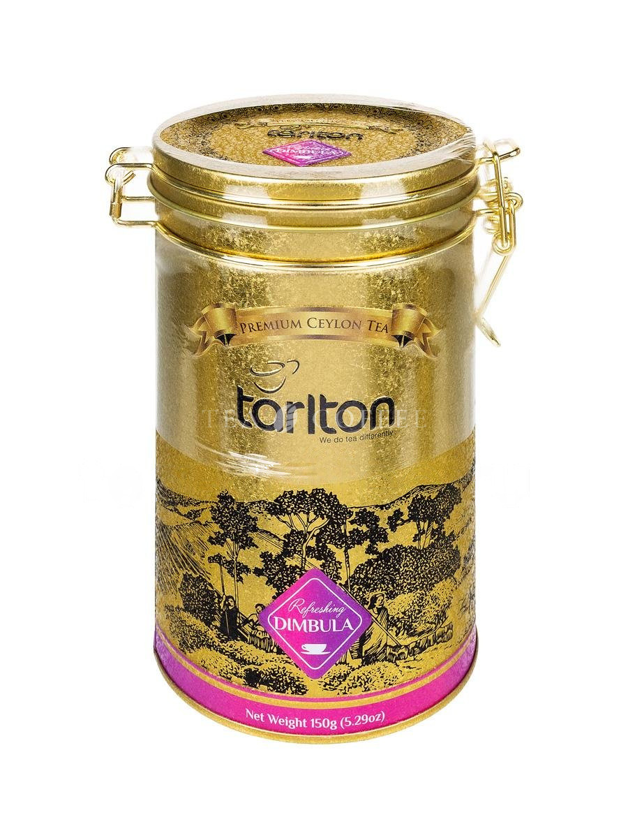 Чай Tarlton Димбула черный 150 гр ж.б.