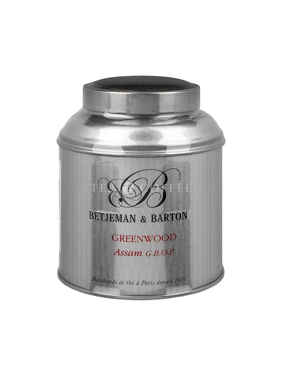 Чай Betjeman & Barton Assam G.B.O.P. Greenwood черный 125 гр