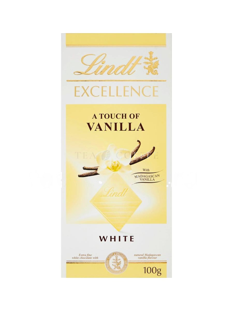 Шоколад в плитках Lindt Excellence Белый с ванилью 100 гр