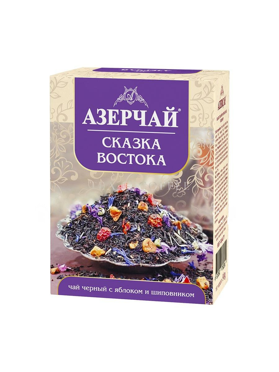 Чай Азерчай Сказка востока листовой черный 90 гр