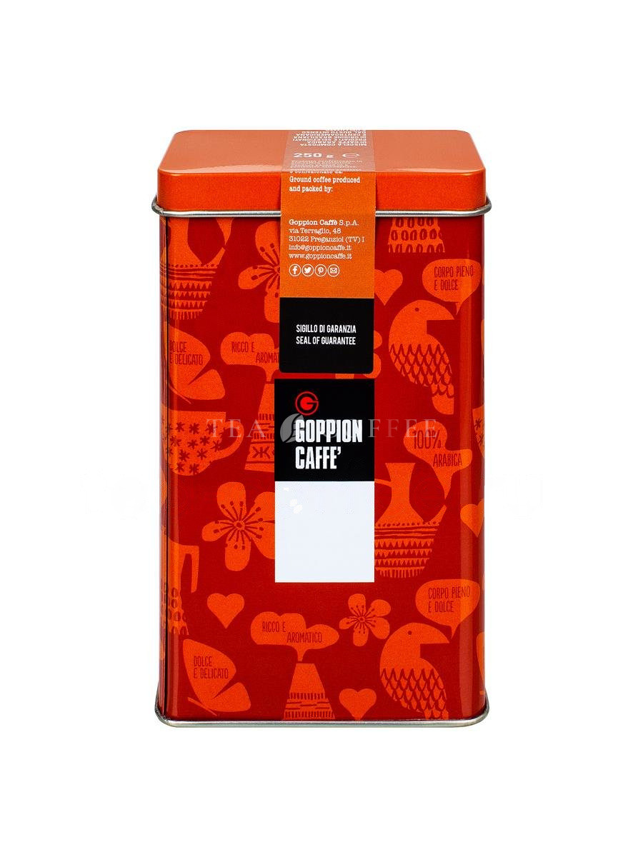 Кофе Goppion Caffe Corallo молотый 250 гр ж.б.