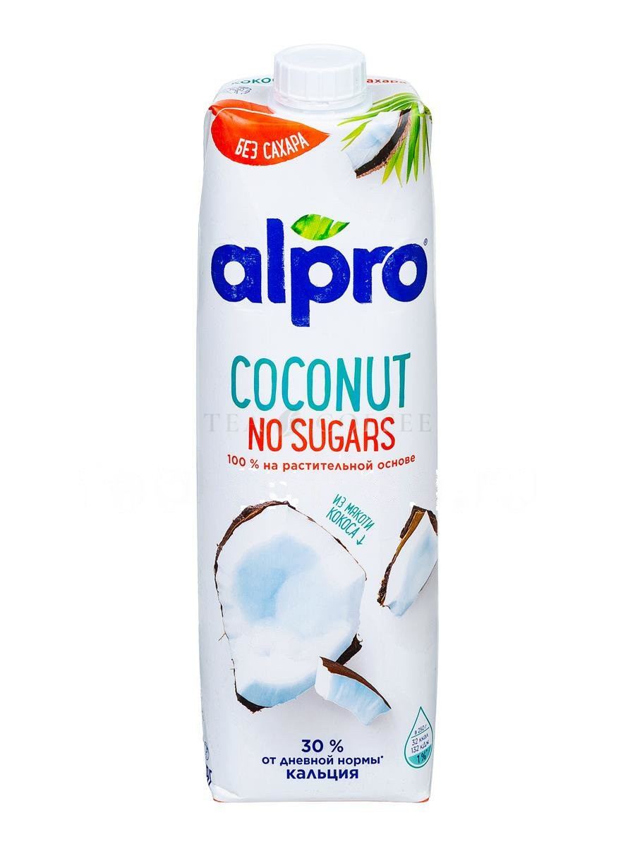 Alpro Напиток соевый со вкусом Кокоса без сахара 1 л