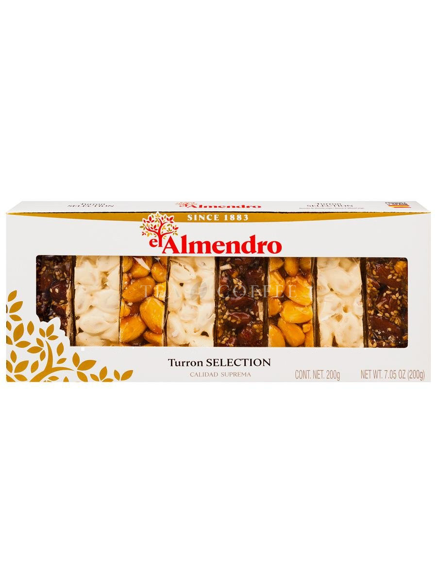 El Almendro Набор ассорти из 3 видов туррона 200 гр