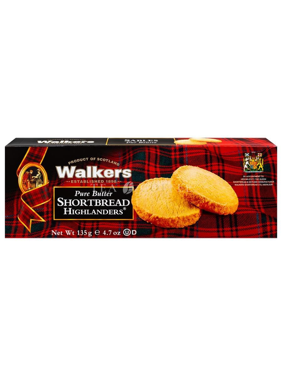 Печенье песочное Walkers Шотландский Горец 135 г (круглая)