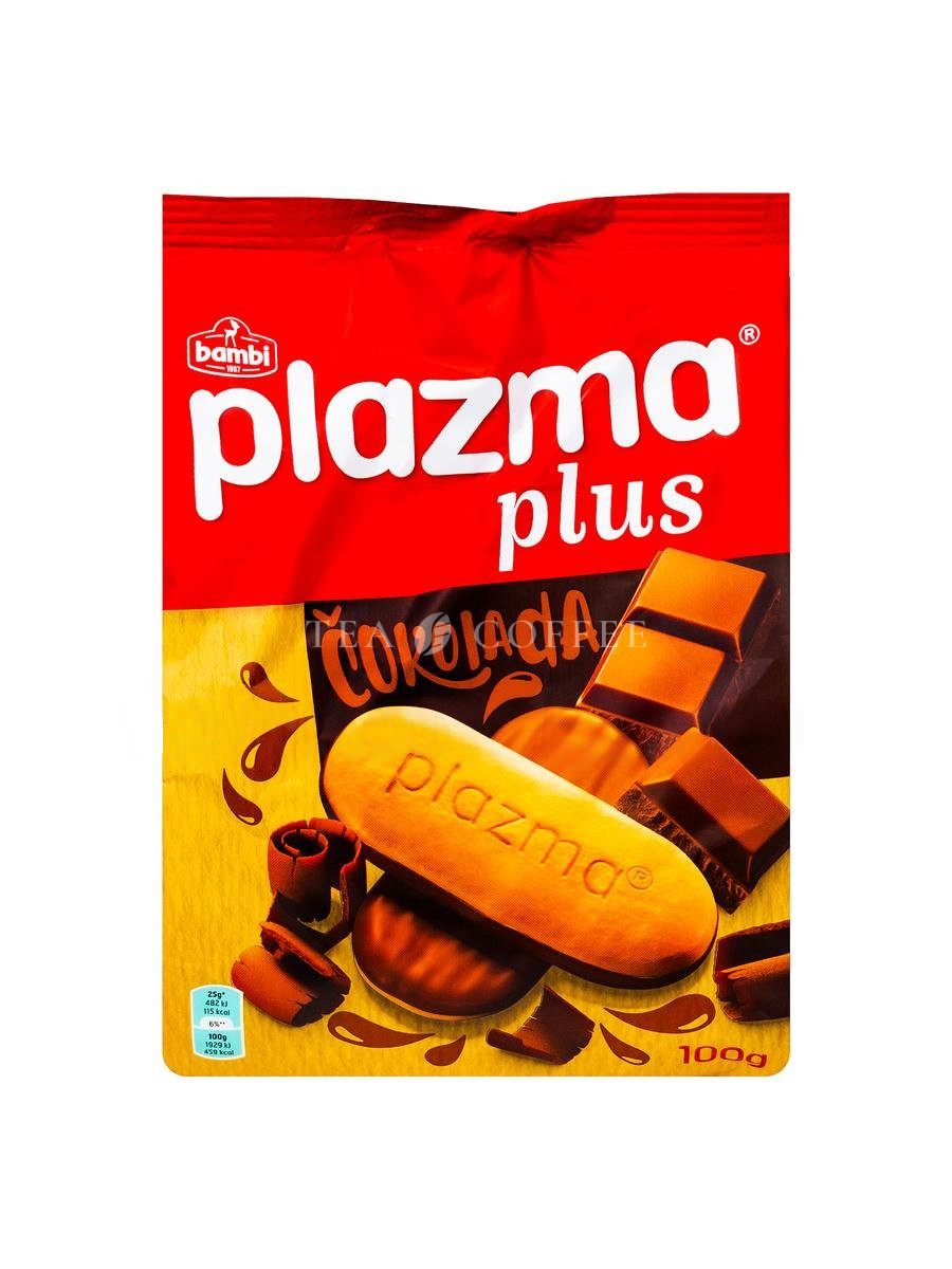 Plazma Печенье с шоколадом 100 г (пакет)
