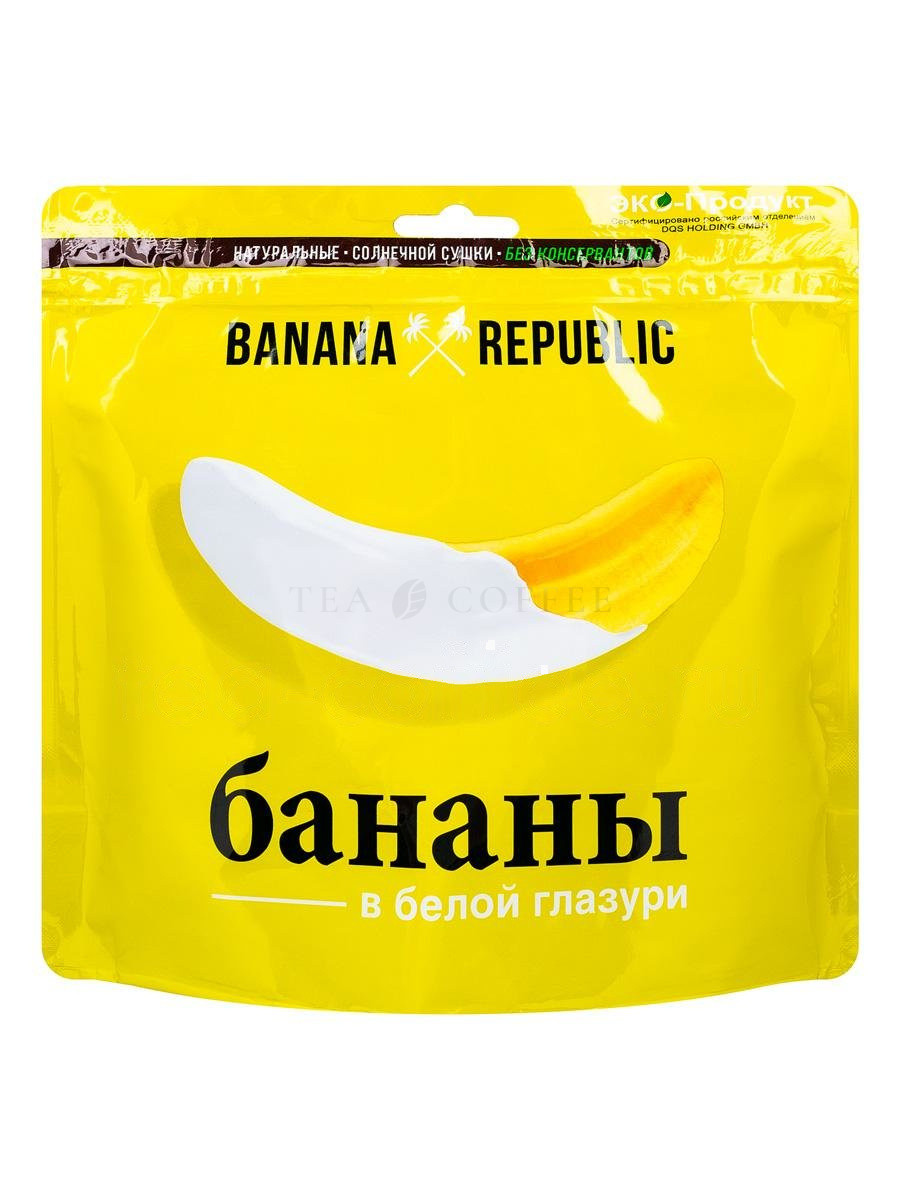 Банан в Белом глазури Banana Republic 200 гр в.у.