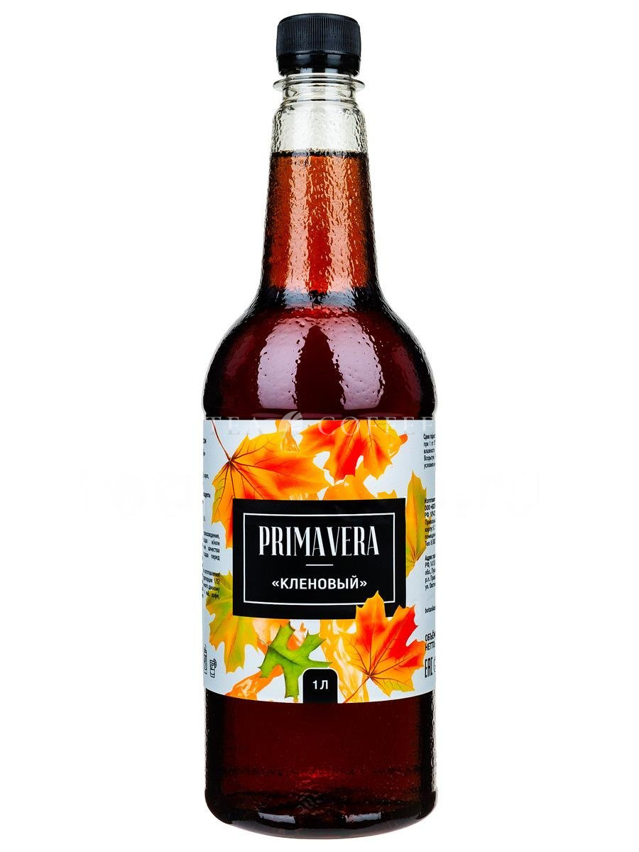Сироп Primavera Клен 1 л