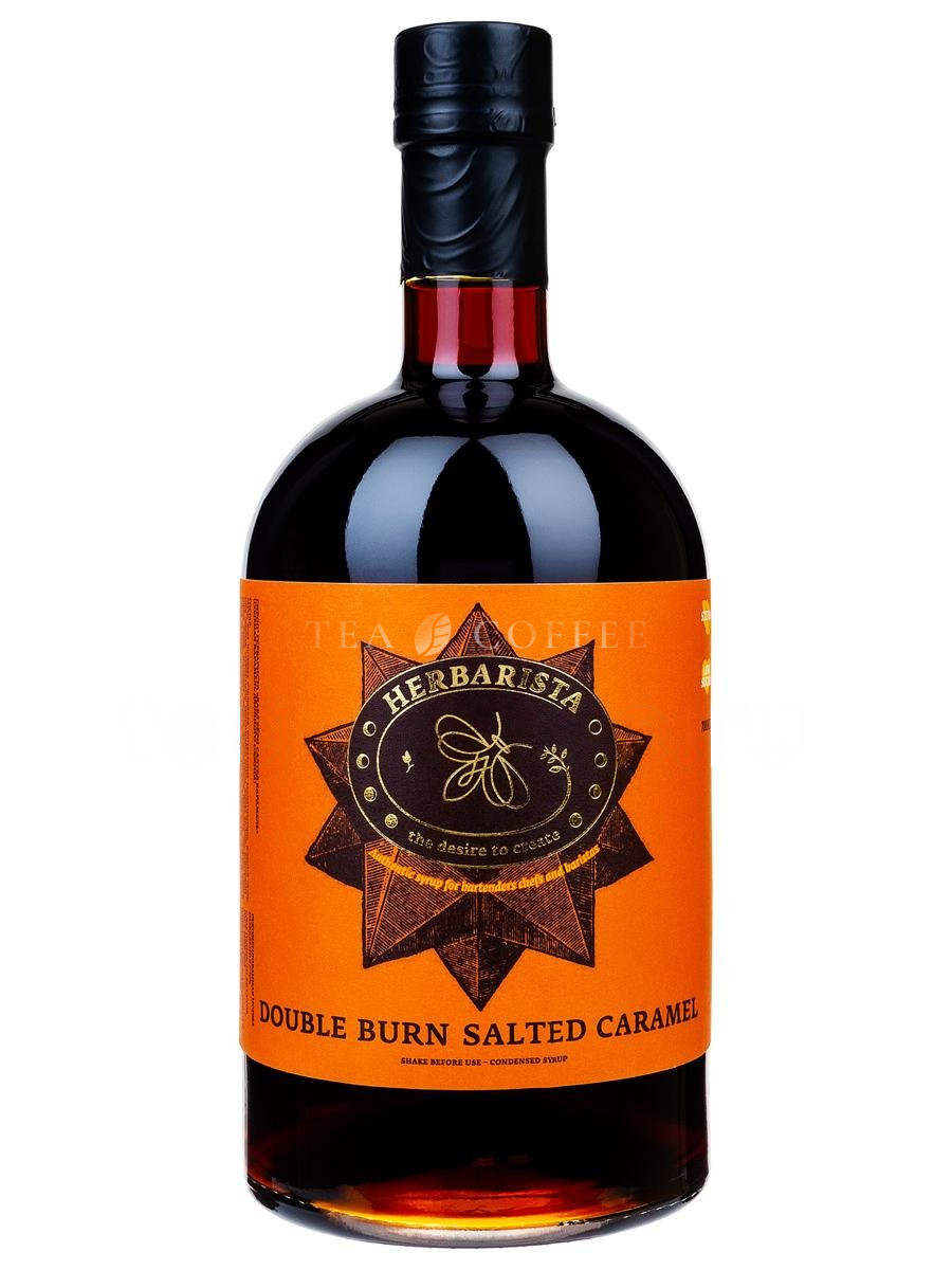 Сироп Herbarista Double Burn Salted Caramel (двойная соленая жареная карамель) 700 мл