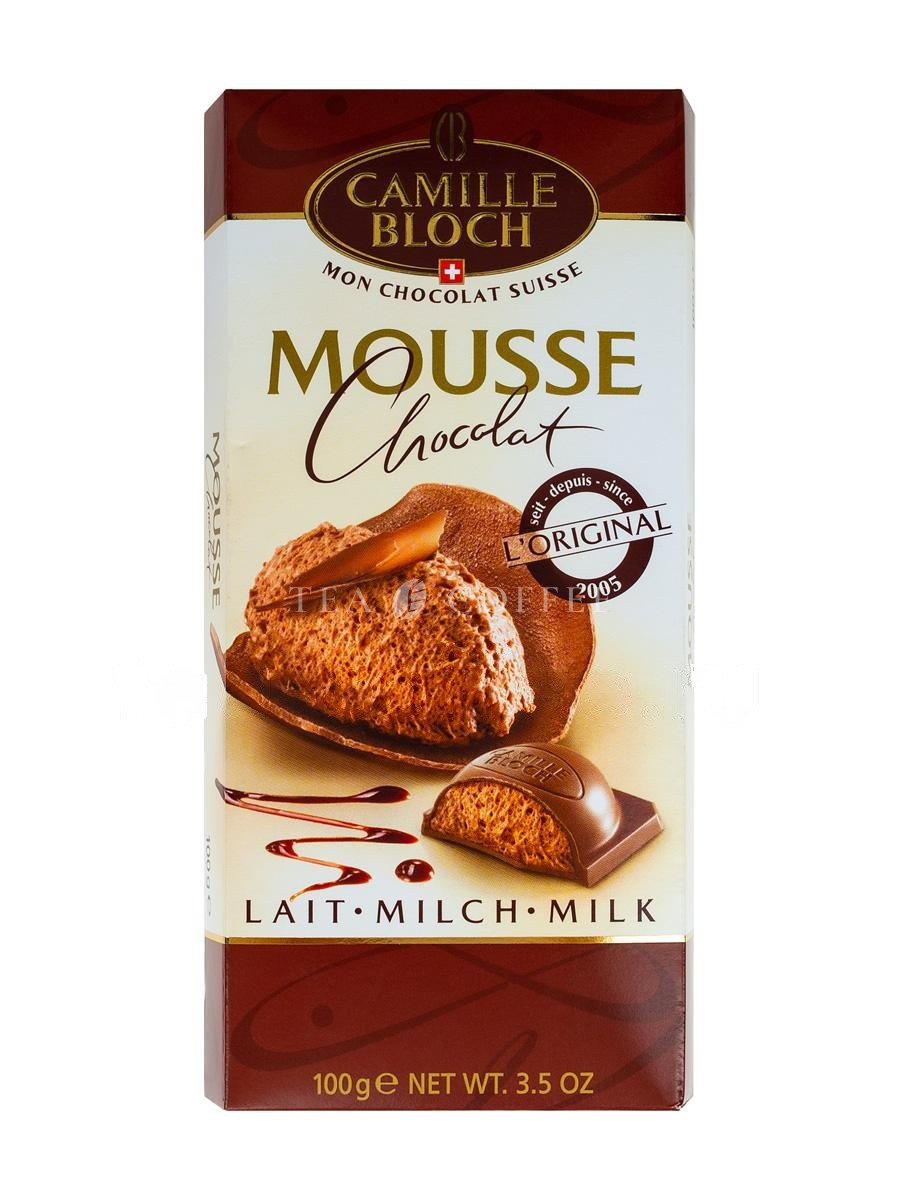 Camille Bloch Mousse Молочный шоколад с начинкой из шоколадного мусса 100 г