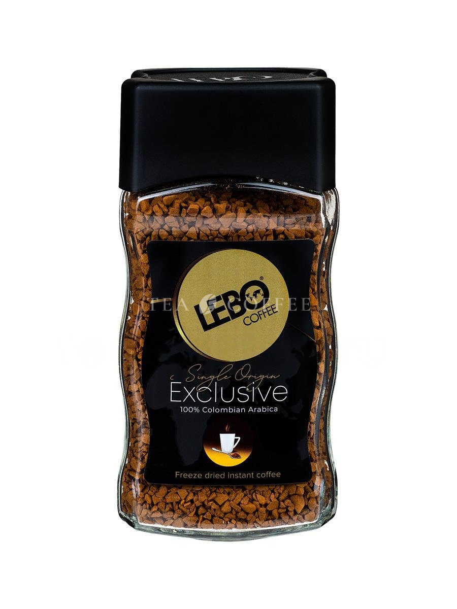Кофе растворимый Lebo Exclusive 100 г (стекло)