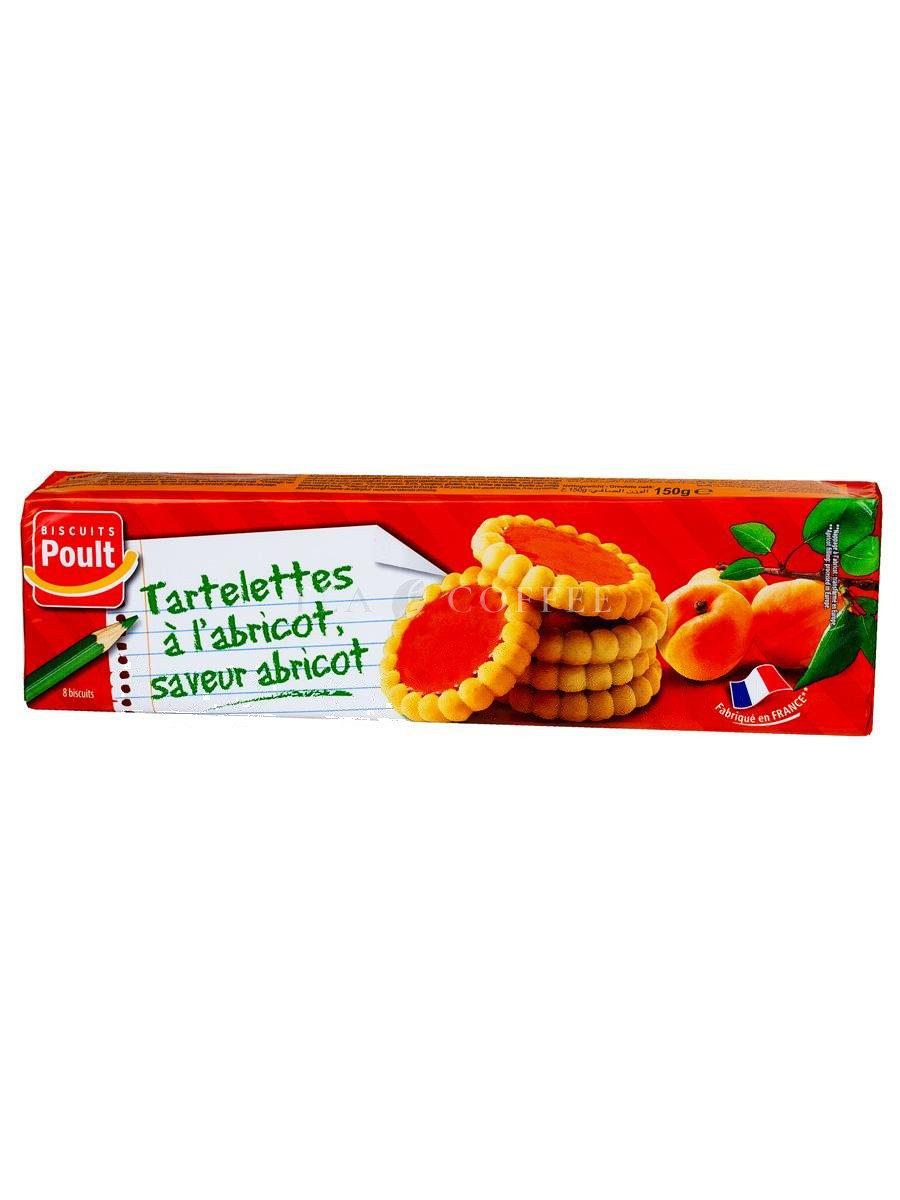 Poult Тарталетки с начинкой со вкусом абрикоса 150 г