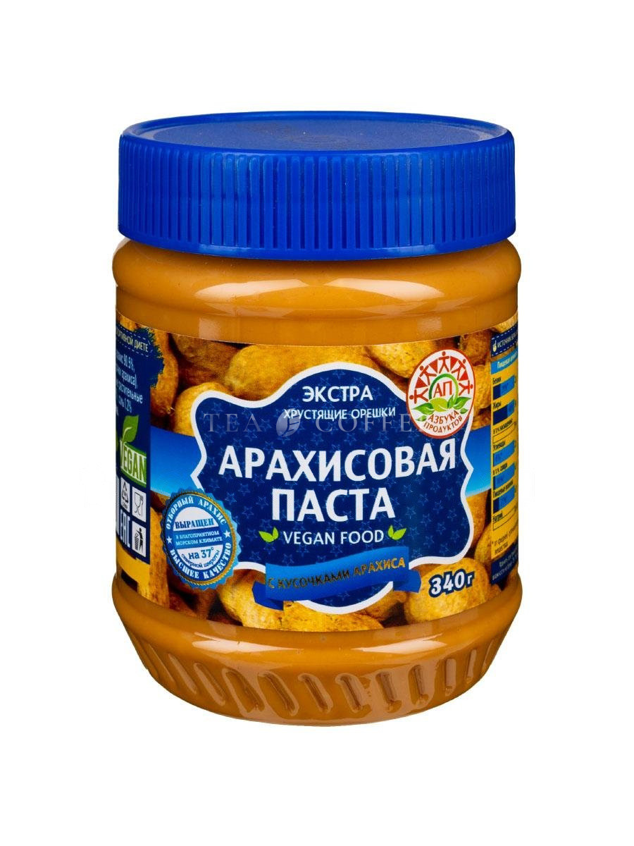 Паста АП Арахисовая кусочками арахиса 340 гр