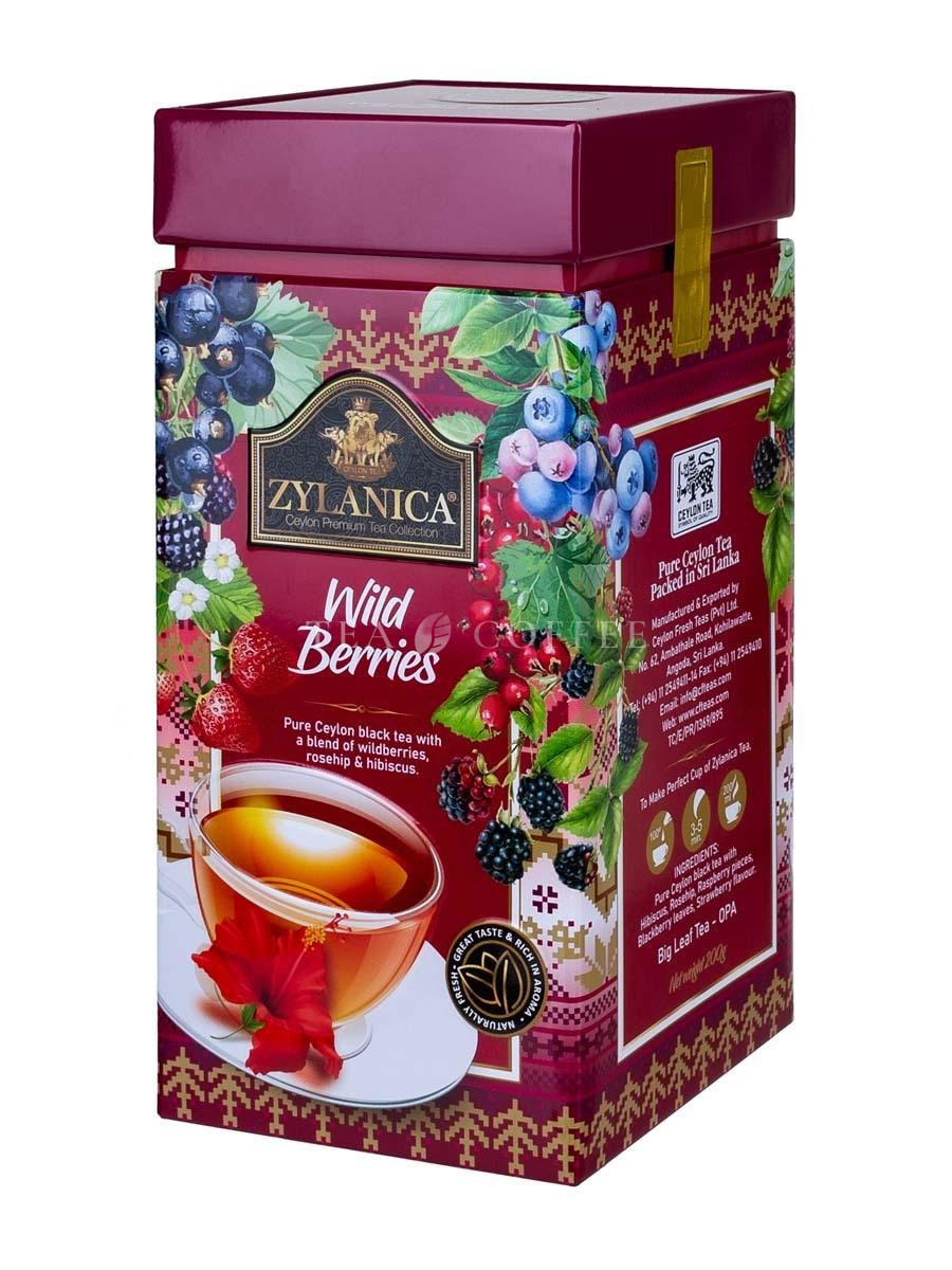 Чай Zylanica черный Ceylon Premium Collection  Wild Berries OPA 200 г ж.б.