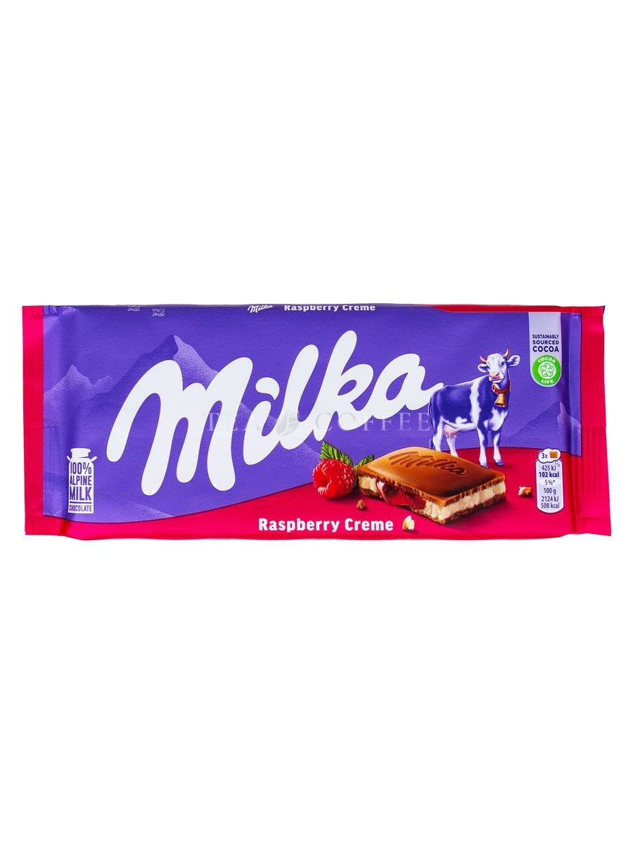 Шоколад Milka Raspberry Cream 100 гр