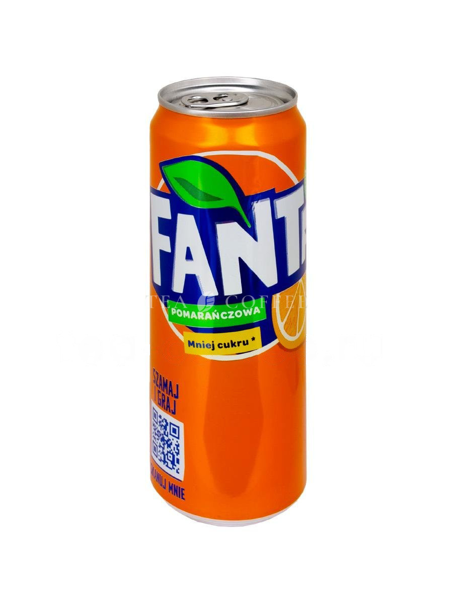 Fanta Orange Напиток газированный 330 мл ж.б.