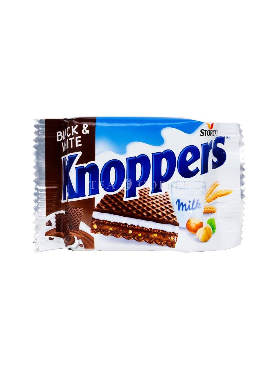 Шоколадный батончик Knoppers Black and White 25 г