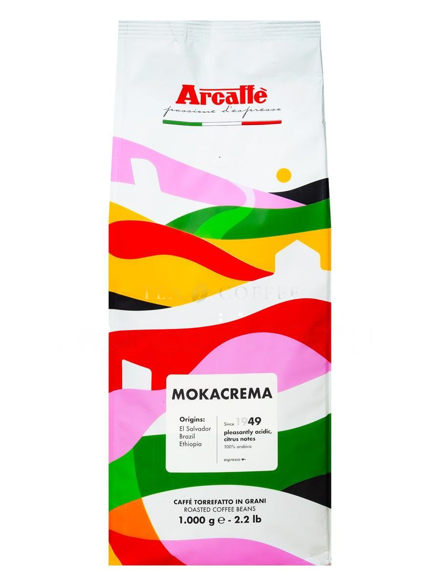 Кофе Arcaffe в зернах Mokacrema 1 кг