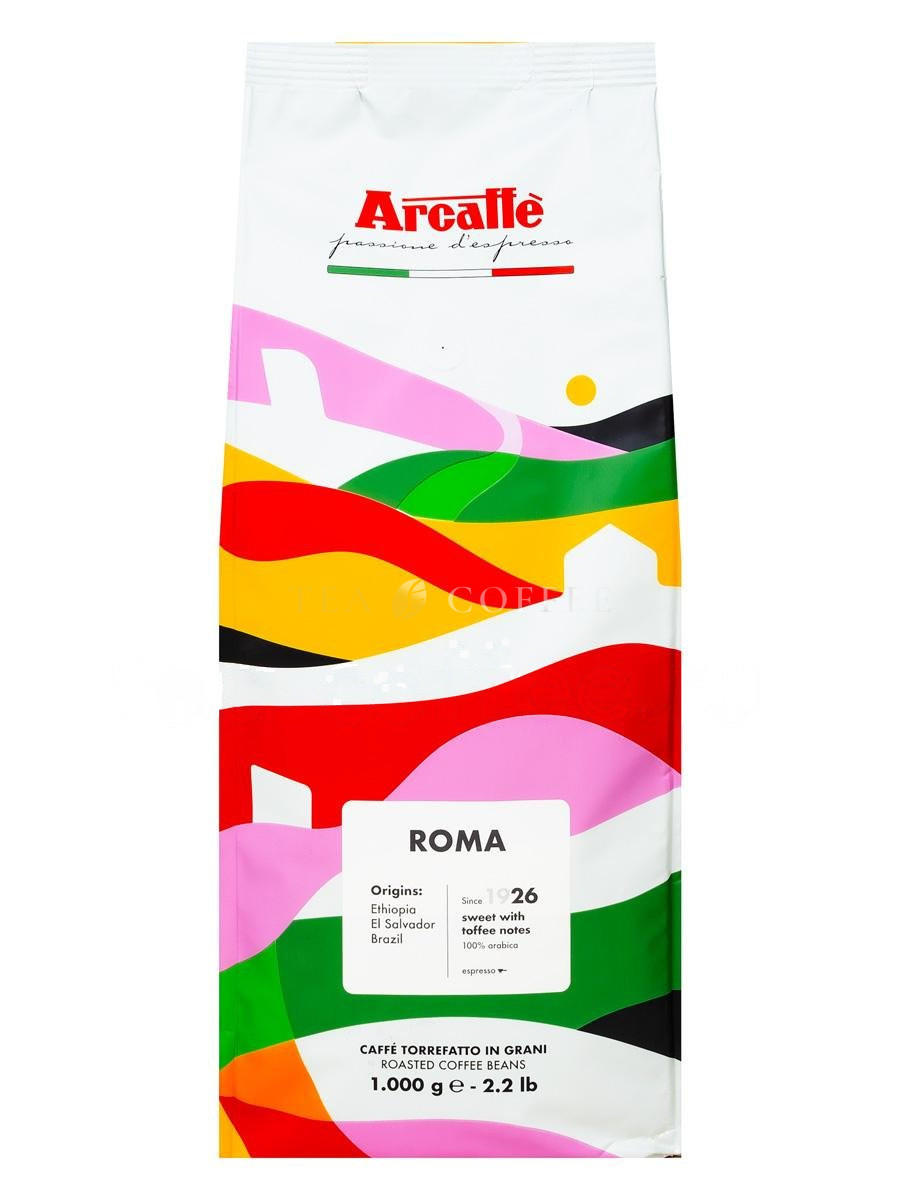 Кофе Arcaffe в зернах Roma 1 кг