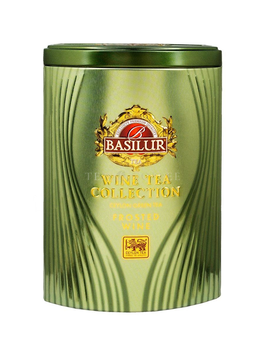Чай Basilur Wine Tea Замороженный Виноград чёрный 75 г