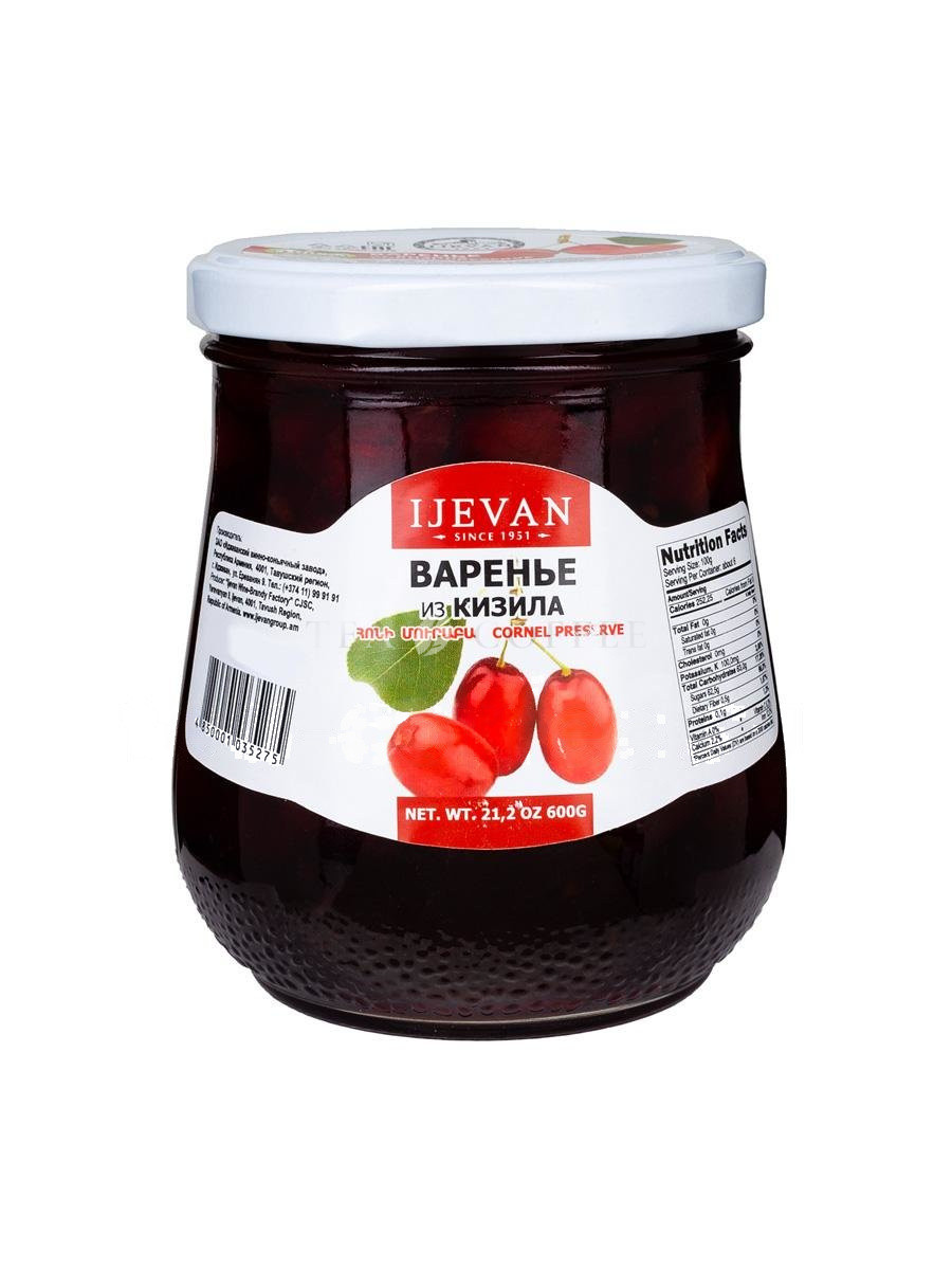 Варенье Иджеван из Кизила 600 гр