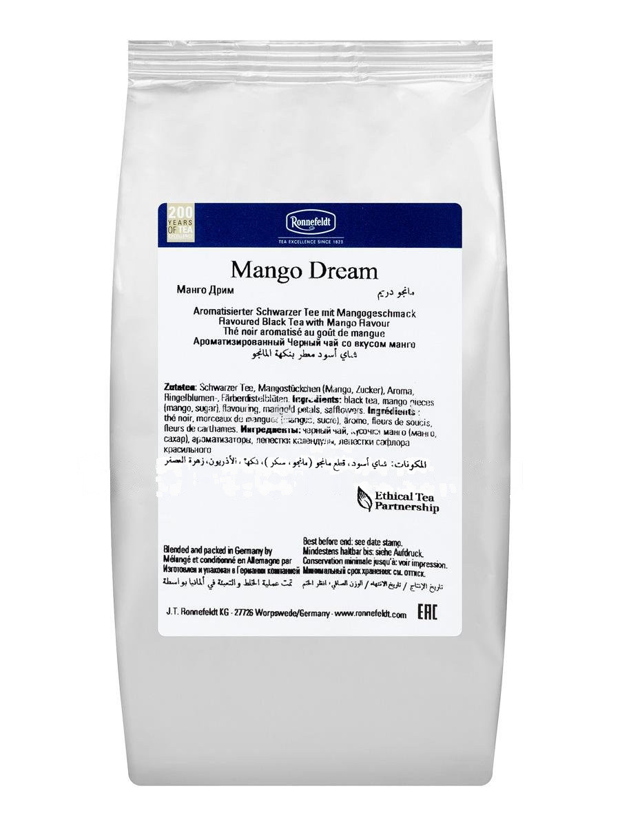 Чай Ronnefeldt Mango Dream / Манго Дрим черный 100 г