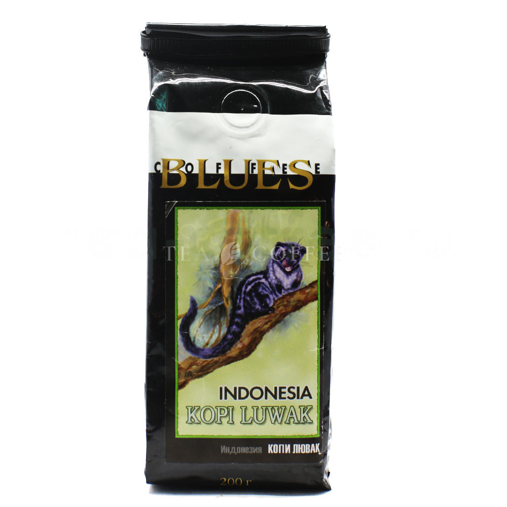 Кофе Kopi Luwak в зернах 200 гр