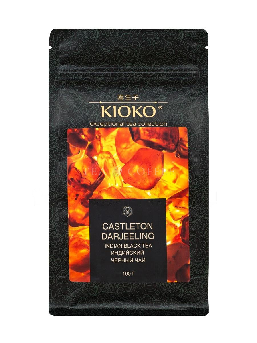 Чай Kioko Castleton Darjeeling черный Листовой 100 г