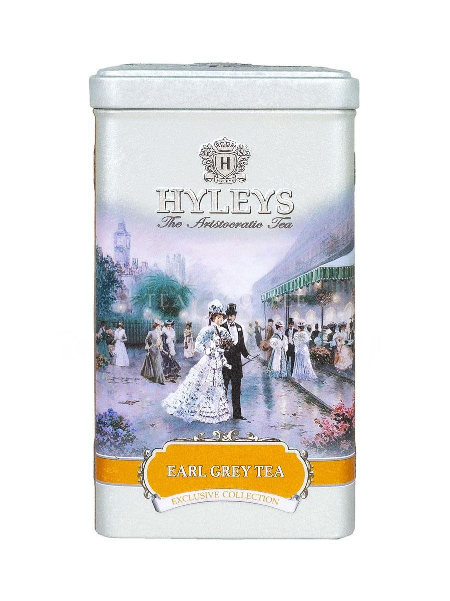 Чай Hyleys Эрл Грей черный кат. OPA крупнолистовой 100 гр ж.б.