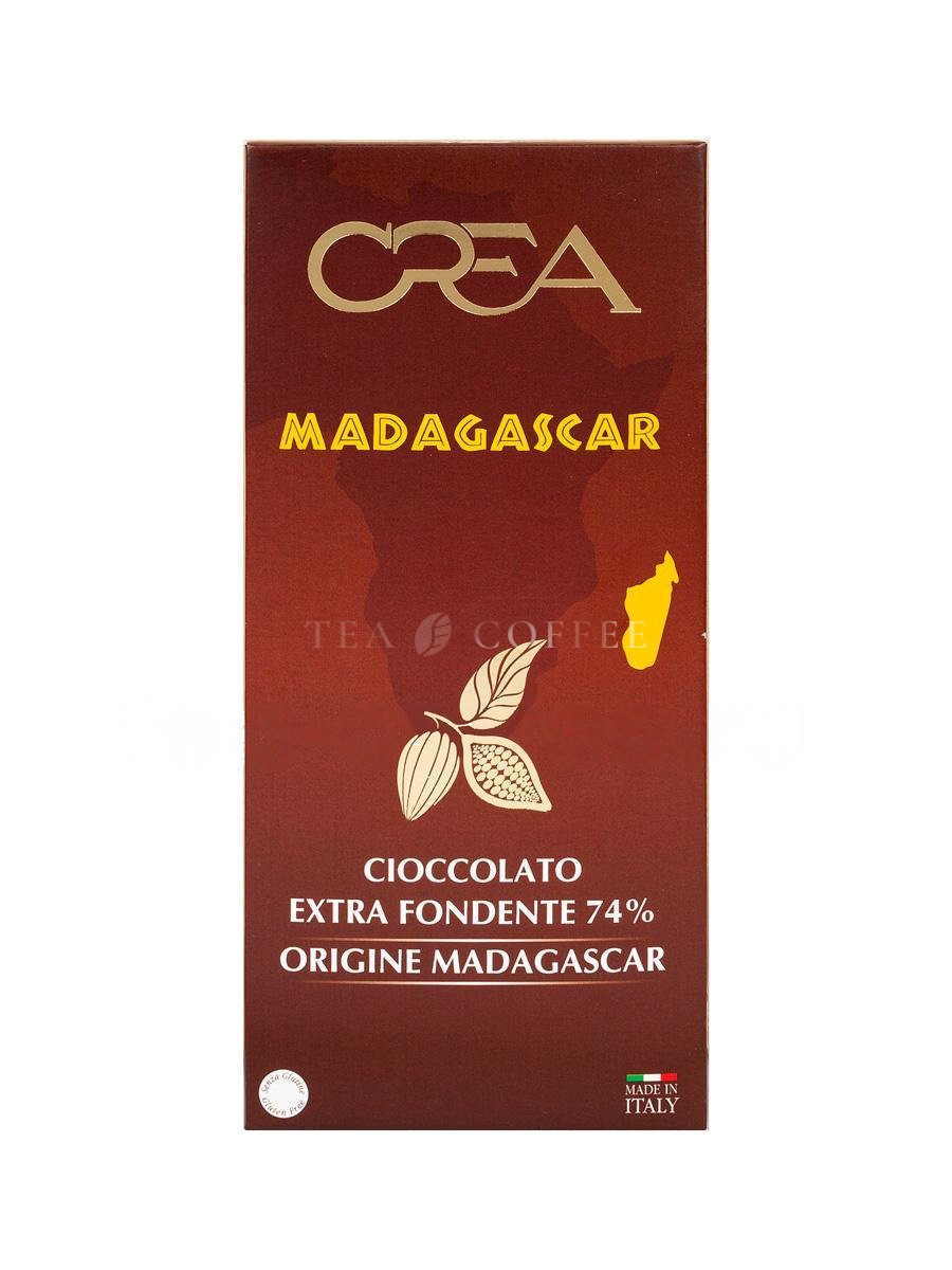 Crea Madagascar Горький шоколад 74% 100 г