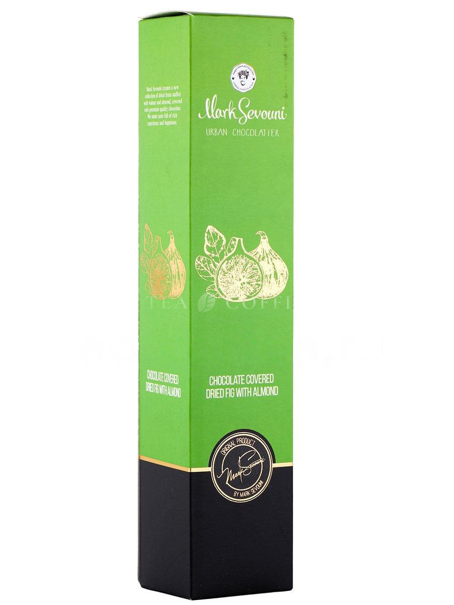 Конфеты Mark Sevouni Dried Fig Almond  Инжир сушеный с миндалем в шоколаде 130 г