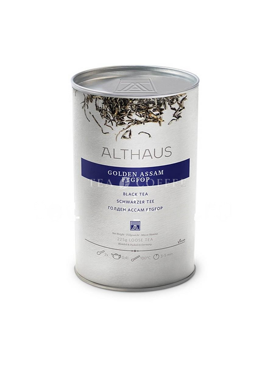 Чай Althaus Golden Assam Sankar FTGFOP черный байховый 250 гр