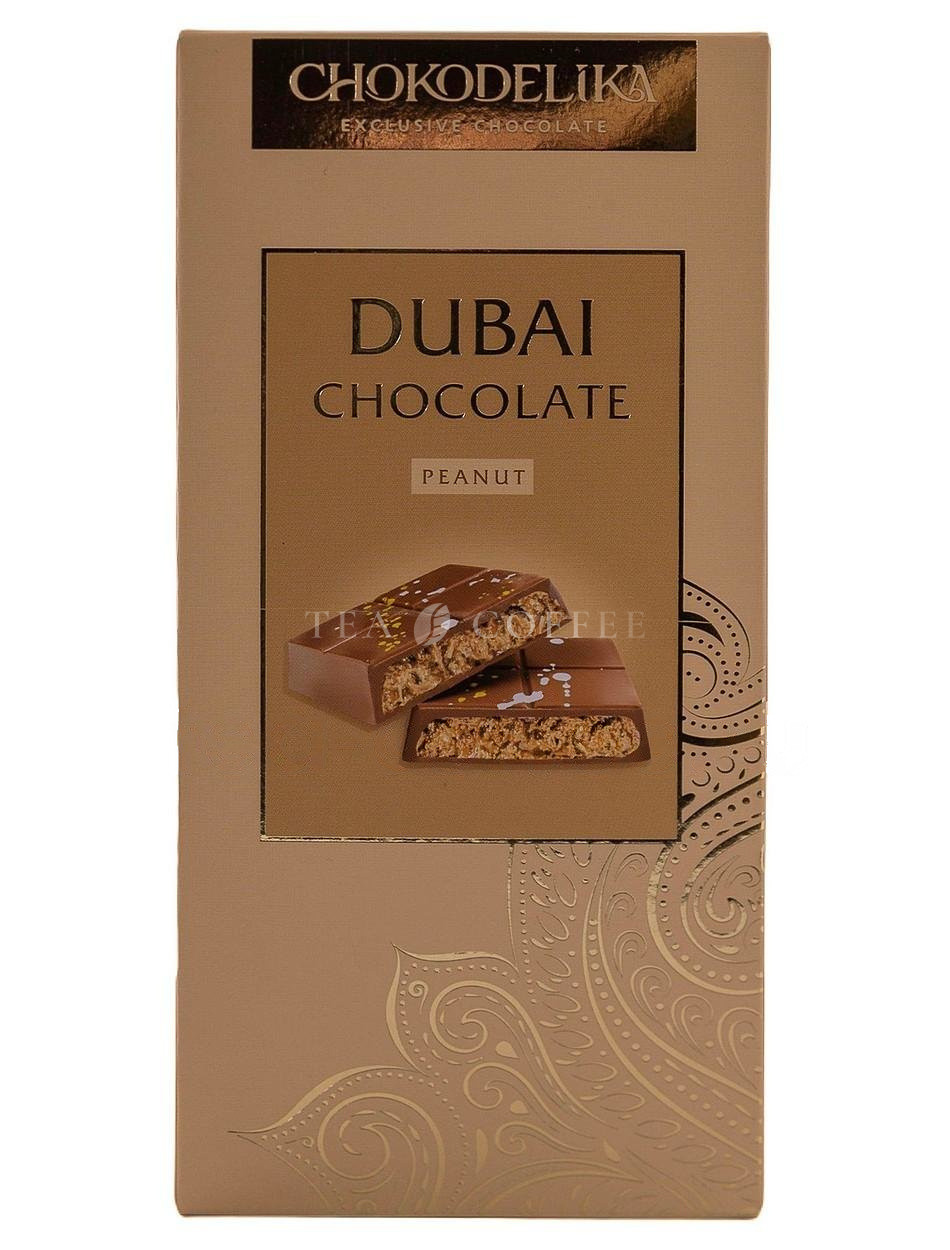 Chokodelika Шоколад молочный Дубайский "Dubai Peanut" 180 г