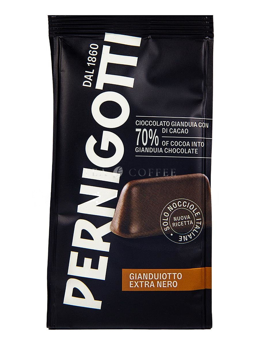 Pernigotti – конфеты из тёмного шоколада с пастой Gianduia и цельным фундуком 117 г