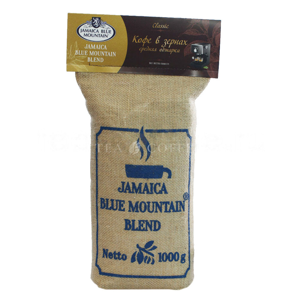 Кофе Jamaica Blue Mountain Blend в зернах 1 кг
