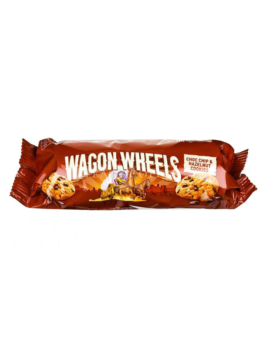 Wagon Wheels Печенье с фундуком и кусочками шоколада 136 гр